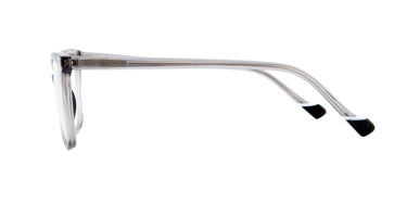 Women Urban Eyeglasses: Latifa - Grey - SpaceSMART Eye Clinic (Side View)